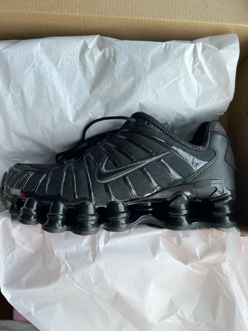 Nike shox negras
