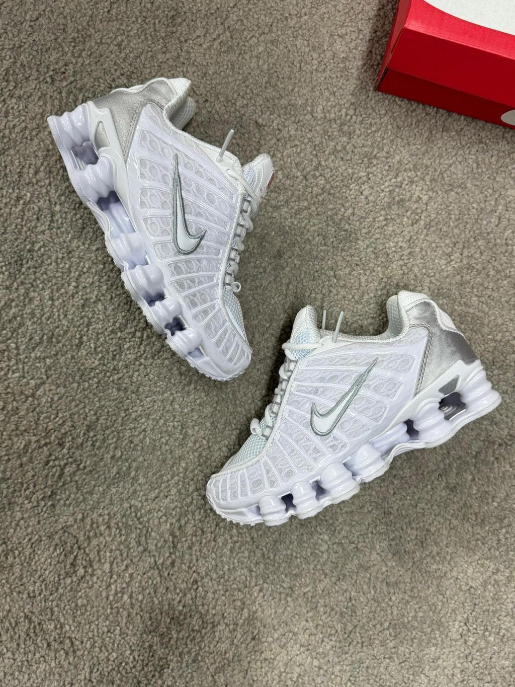 Nike shox blancas